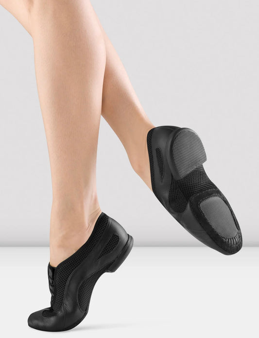 Bloch Black Slipstream Split Sole Jazz Dance Shoes