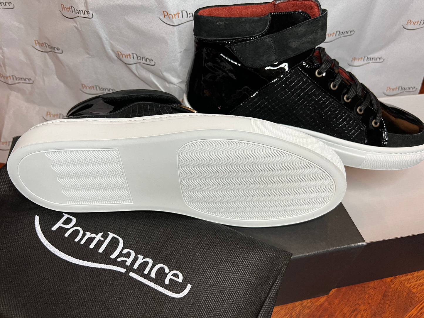 Portdance High Top Leather Dance Trainer